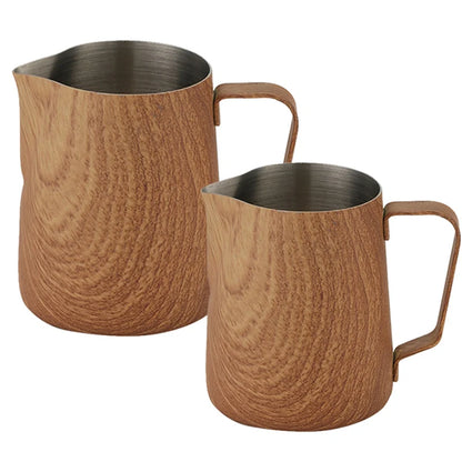 Coffee Latte Milk Frothing Jug Milk Frother Pitcher Stainless Steel Jug Espresso Barista Pitcher Milk Pot Coffee Accessories