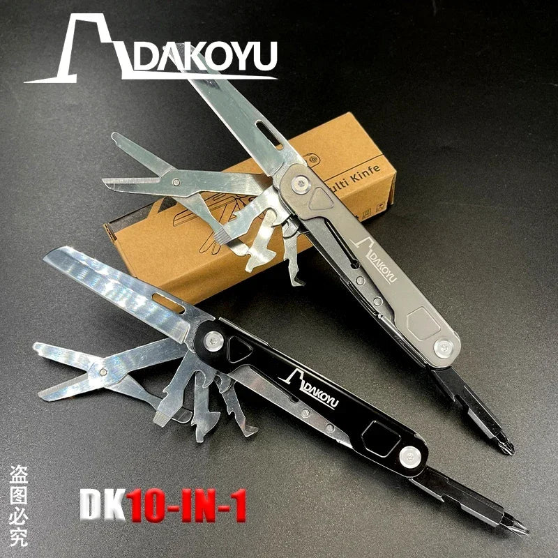 DAKOYU Outdoor Multifunctional Folding Multifunctional Tools Camping Equipment Portable EDC Detachable Large Scissors
