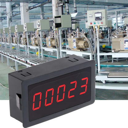 Electronic Counter 5-Digit Counter Meter-Counter Meter 12-24V Red 5 Digit 0.56" LED Panel Counter Meter Up DropShipping