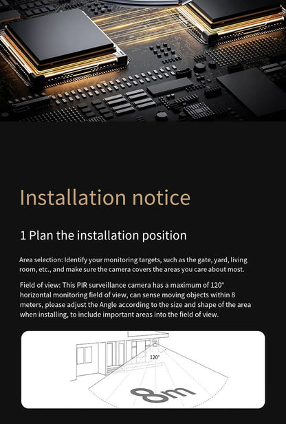 Xiaomi Mijia APP IP67 Waterproof 10000mah Battery Smart Outdoor IP Camera 2.5k HD  Wireless Security Infrared Night Vision Cam