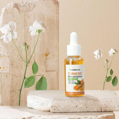 1/2/3PCs Turmeric Face Serum Turmeric Anti-oxidation Serum Turmeric Dark Spot Corrector Serum Facial Brighten White Turmeric Oil