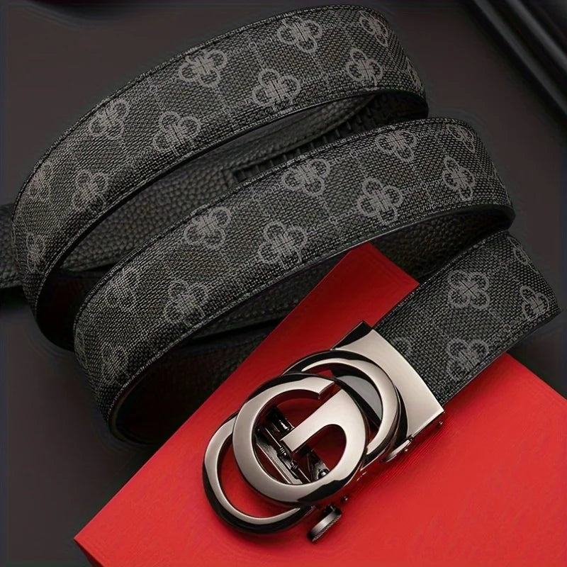 Youth Belt Brand Belt Men's Belt High Quality Men's Luxury Belt Men's Belt Male Buckle Metal Automatic Buckle