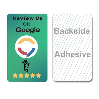 NFC Card for Google Review Business Card NFC215 504Bytes review us on Google