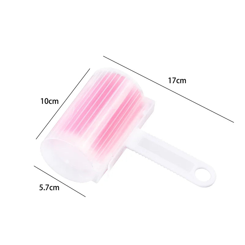 1 PC Washable Clothes Hair Sticky Roller Reusable Portable Home Clean Pet Hair Remover Sticky Roller Carpet Sofa Dust Collector