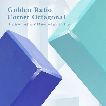 EVA Yoga Block Solid Color Yoga Balance Bricks Moisture-Proof High Density Yoga Blocks Body Shaping Yoga Blocks for Yoga Pilates