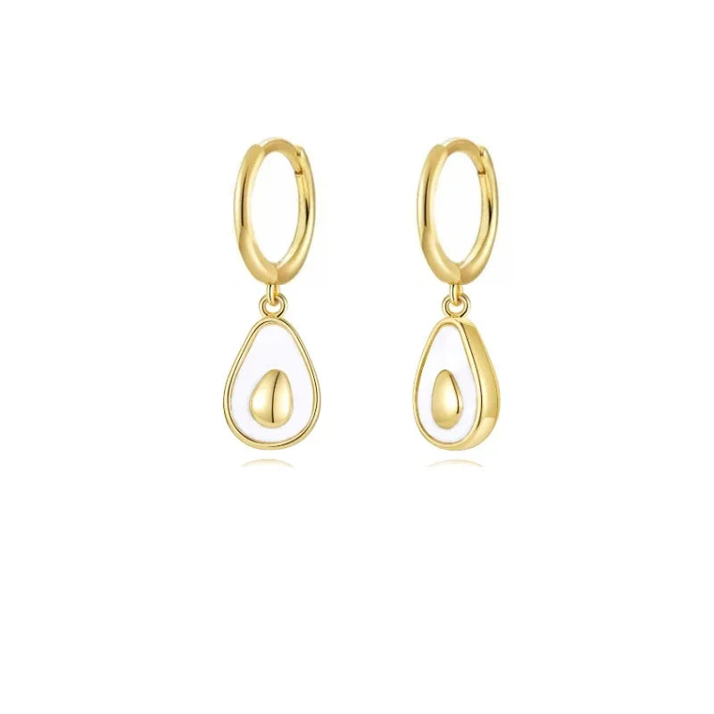 Enamel Earrings Colorful  Chili & Coin Pendant Drop Ear Ring Piercing Pendientes Punk Party Jewelry Modern Women's Earrings 2025