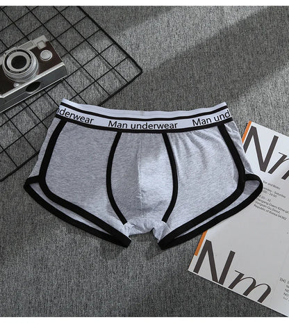 Men's Sports Boxing Shorts Underwear S M L XL Breathable Fitness Sports Men's boxers underwear Boxers Comfortable