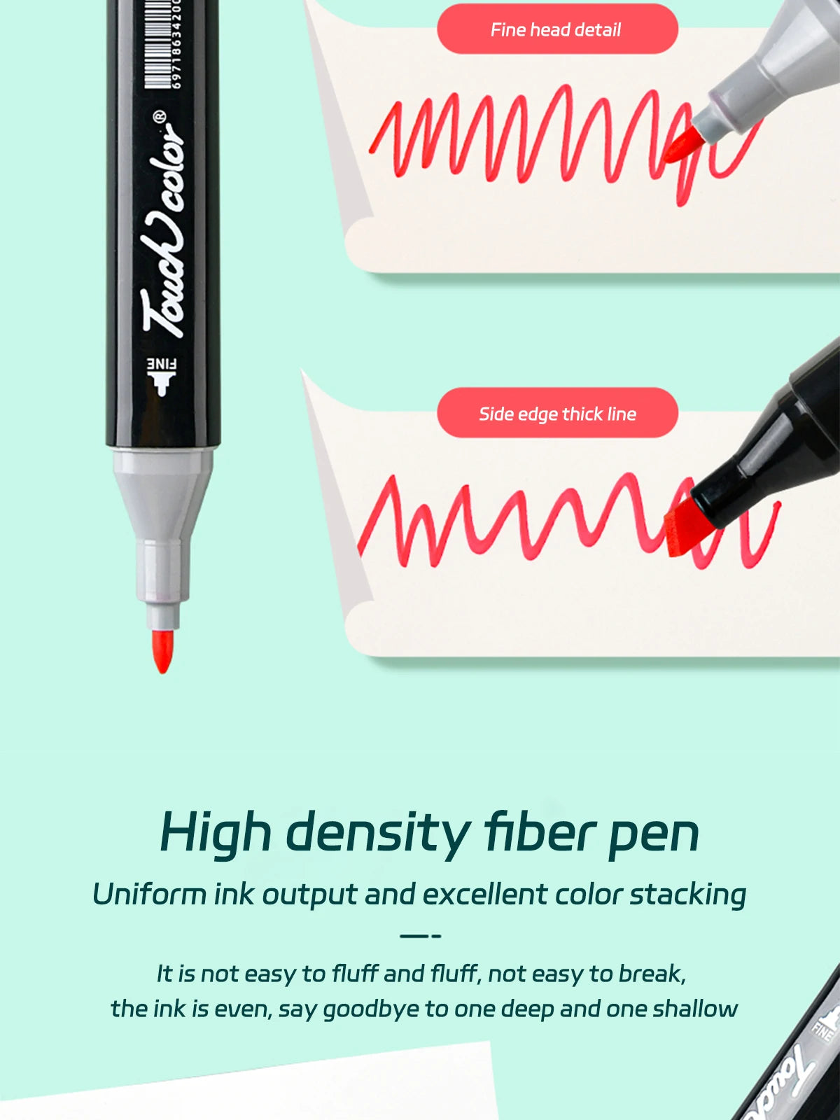 24-168 Color Alcohol Double-ended Oily Marker Painting Art Set Office Culture and Educational Supplies