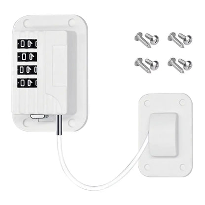 1PC Cabinet Locks With Metal Key or Coded Lock Baby Safety Refrigerator Lock Digital Password Drawers Lock Children Protection