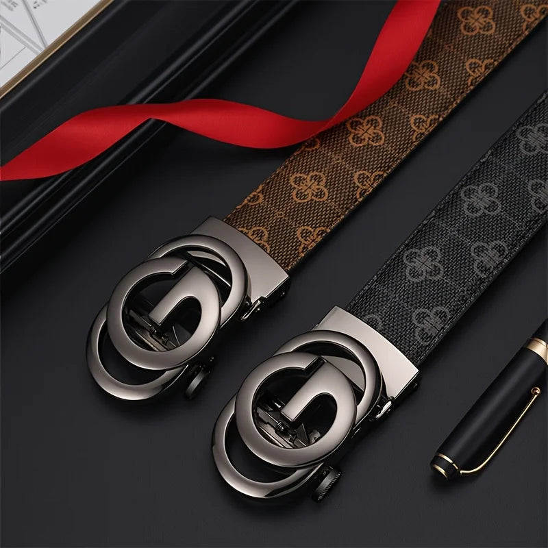Youth Belt Brand Belt Men's Belt High Quality Men's Luxury Belt Men's Belt Male Buckle Metal Automatic Buckle