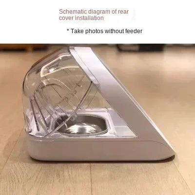 Intelligent Chip-activated Sensor-type Automatic Pet Feeder with Pest Prevention Design
