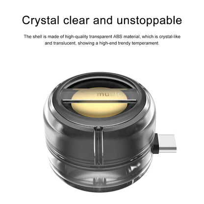 Mini Speaker-Mobile Phone Speakers In-line MP3 Speaker Amplifier External High Quality Sound Wired Audio Amplifier Portable