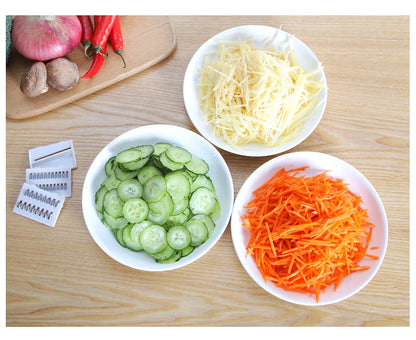 Mixer Food Processor Kitchen Manual Powerful Egg Blender Meat Grinder Vegetable Chopper Shredder Stainless Steel Blade Cutter