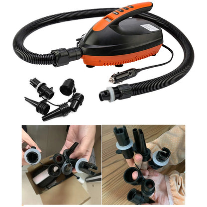 Air Pump Electric Air Pump 16PSI Single Stage Portable Air Pump with Nozzles Inflatable Pump Double Stage Electric Air Pump