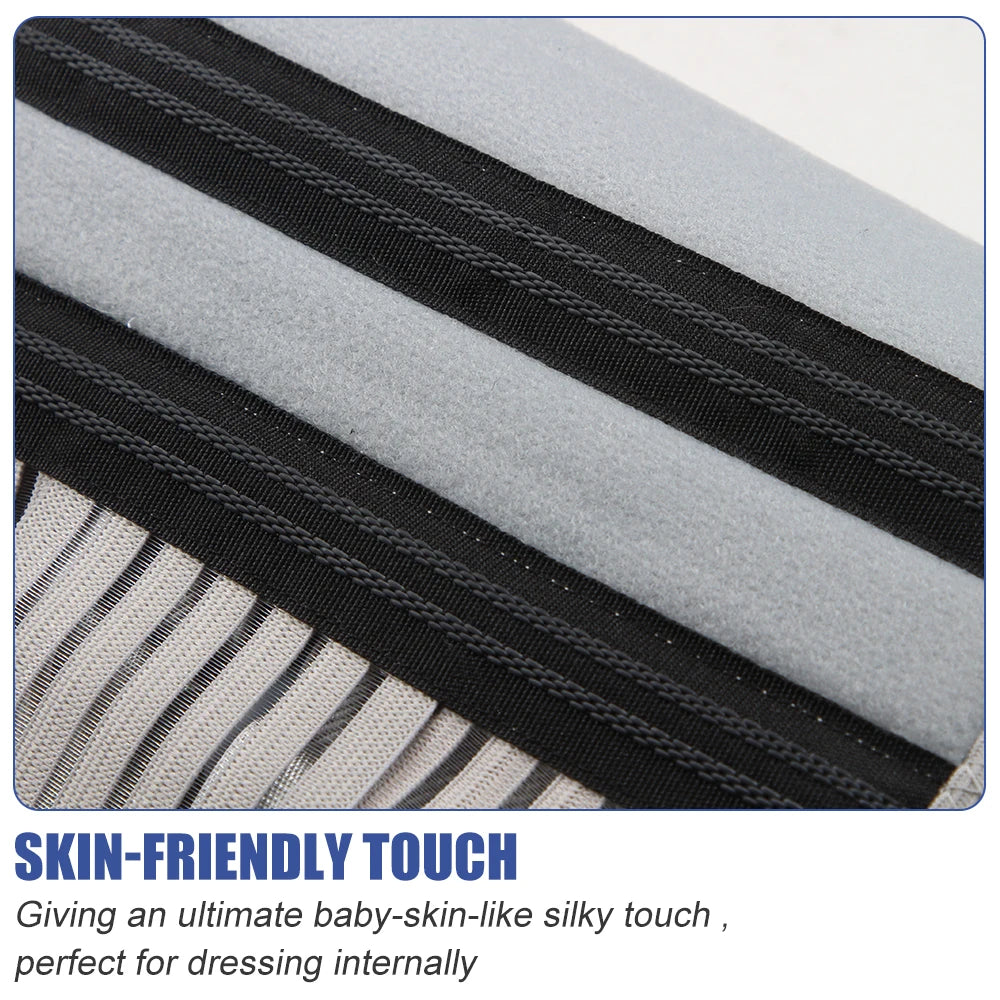 Back Brace for Men Women Lower Back Pain Relief with 6 Stays, Adjustable Back Support Belt for Work, Anti-skid Lumbar Support