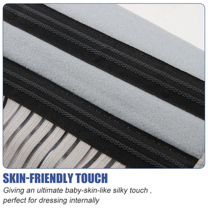 Back Brace for Men Women Lower Back Pain Relief with 6 Stays, Adjustable Back Support Belt for Work, Anti-skid Lumbar Support