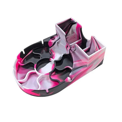 Multicolor Silicone Drain Rack for Tumbler 40oz Cup Drying Racks Straw Cup Lid Holder Water Bottle Accessories Drying Station