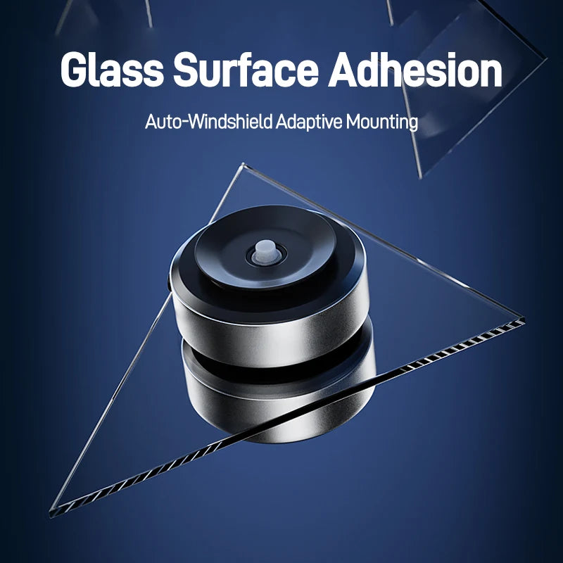 Magnetic Mobile Phone Holder Intelligent Car Mount Cell 360°Rotation Black Technology Stable  Suction Universal  Vacuum Adsorpti