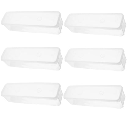 HealthyFoodStorageContainers Plastic Food Containers with Removable Lids Stackable Portable Trays for Fruits Vegetables and Meat