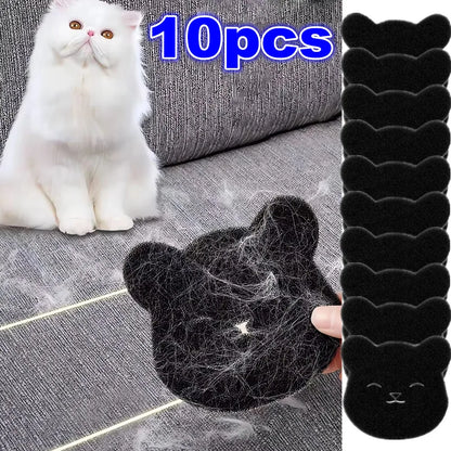 Reusable Pet Hair Remover Laundry Sponges - Effective Anti-Winding Cleaning Tools for Washing Machines 2/5/10pcs