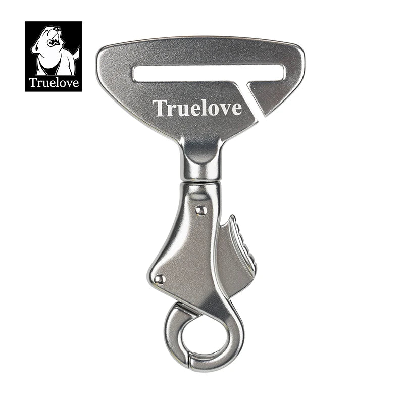 Truelove Car Seat Belt Safety Buckle Belt Collar or Harness Lightweight Aluminum Alloy Portable TLM1992/93