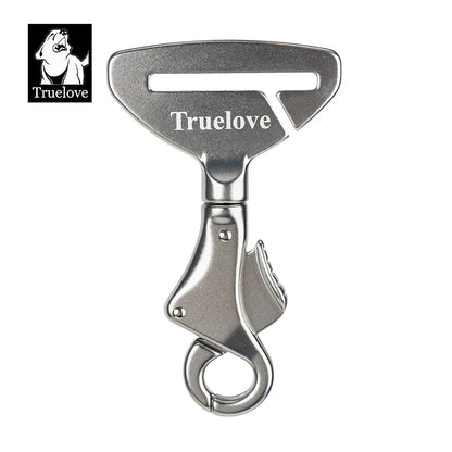Truelove Car Seat Belt Safety Buckle Belt Collar or Harness Lightweight Aluminum Alloy Portable TLM1992/93