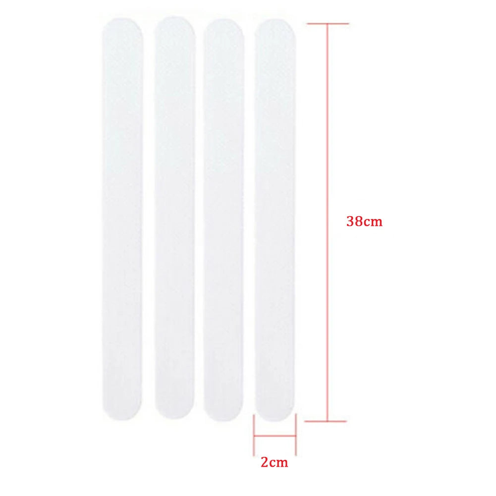 Anti-slip Strips Bathtub Shower Mat Non Slip On Tiles Grip High Quality PEVA Safety Tape 12PCS White Anti Slip