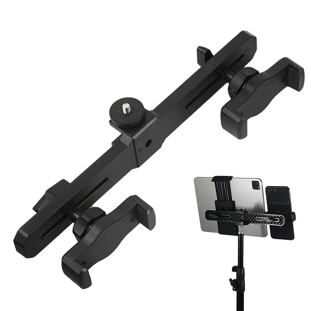 Universal Microphone Stand Phone Holder Mobile Phone Live Broadcast Bracket Moblie Phone Support Multifunctional Phone Holder