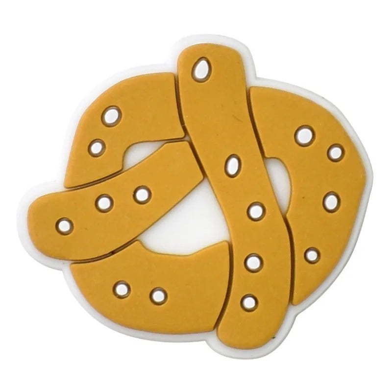 Cute Food Shoe Charms Decoration for Crocs Pin Accessories Charms Bracelet Wristband DIY Shoe Party Gifts