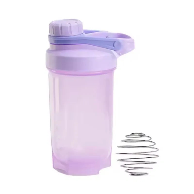 500ML Blender Shaker Bottle with Scale Protein Shakes Leakproof for Powder Workout Gym Sport Mixing Cup Water Bottle