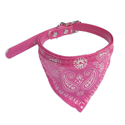 Pet Ethnic Style Soft Pet Dog Collar Adjustable Pet Cat Scarf Collars Neckerchief Pet Accessories