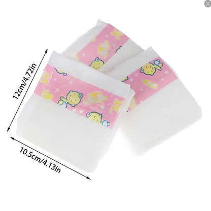 3pcs Diaper Pants Wear for Doll Accessory Gift Baby Born Accessories Kid DIY Toys