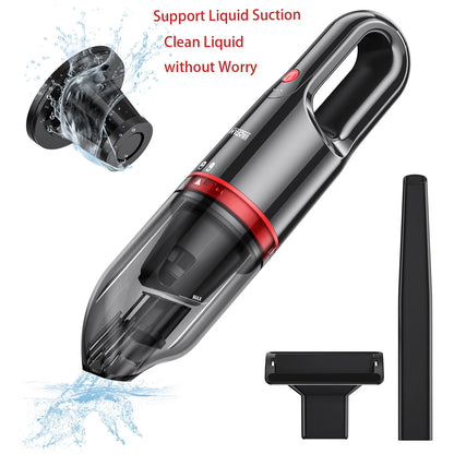 Portable Support Clean Liquid Wet and Dry Handheld Wireless 8000Pa Auto Vacuum High-power Vacuum Cleaner For Home Pet Car