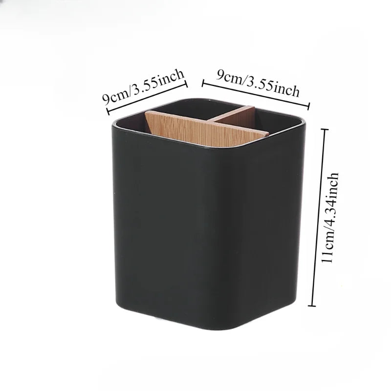 Bathroom toothbrush holder Plastic storage box Bathroom accessories bathroom accessories  brush holder  toothbrush holder