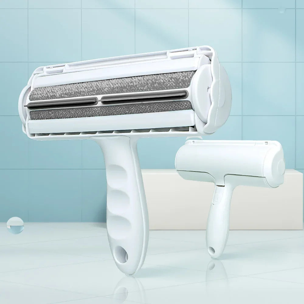 One Hand Operate Way Pet Hair Remover Roller Removing Dog Cat Self Cleaning Lint Pet Hair Remover Pet Hair Remov Cleaning