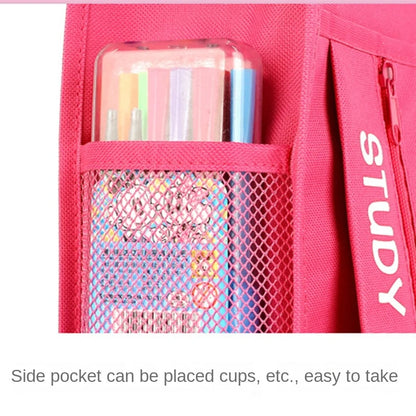 Shopping Bag Student Tutorial Bags Portable with Pencil Case Children Art Bag Large Capacity Travel Bag School Information Bag