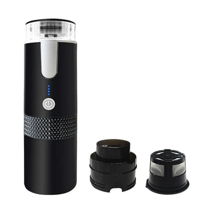 Coffee Maker Electric Capsule Ground Coffee Brewer Portable Coffee Machine Fit Coffee Powder and Coffee Capsule