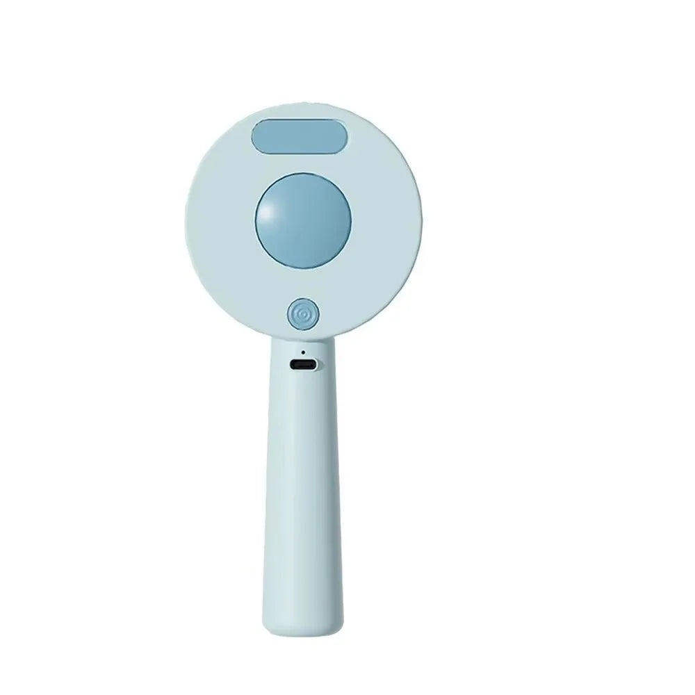 Anti-Static Pet Spray Hair Comb Demating One-click Cleaning Button Steam Spray Hair Remover Massaging Removes Loose Fur