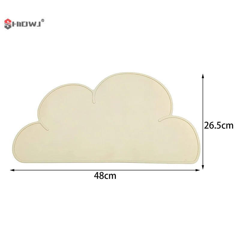 Silicone Pet Feeding Dog Cat Bowl Food Mat Non-Stick Waterproof Pet Food Feeding Pad Puppy Feeder Tray Water Cushion Placemat