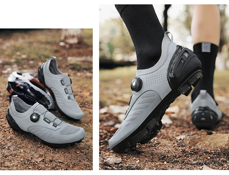 2024 Breathable Cycling Shoes Women's Mountain Bike Sneakers Road Bike Sneakers Men's Mountain Bike Sneakers