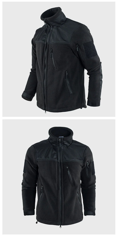 Winter Tactical Fleece Jacket Military Army Jacket Thermal Warm Camouflage Work Coats Mens Clothes Husband  Field Jacket Outwear