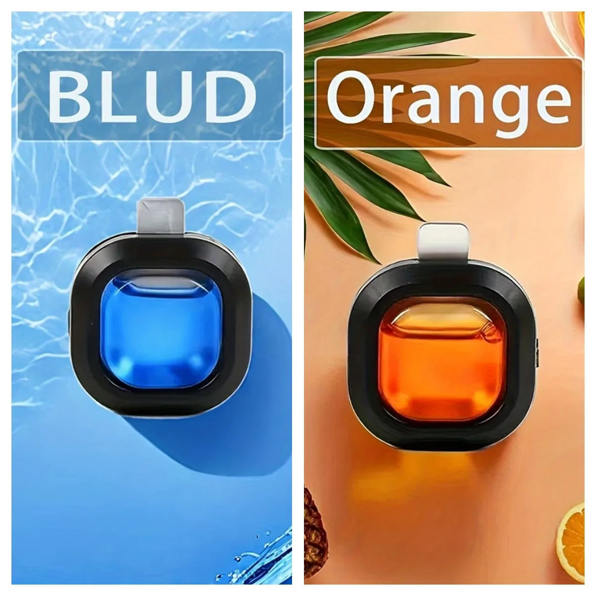 30-Day Long-Lasting Car Air Freshener Vent Clip -Scented Odor Eliminator, 0.14 oz Each, Non-Toxic Fragrance Source for Fresh Car