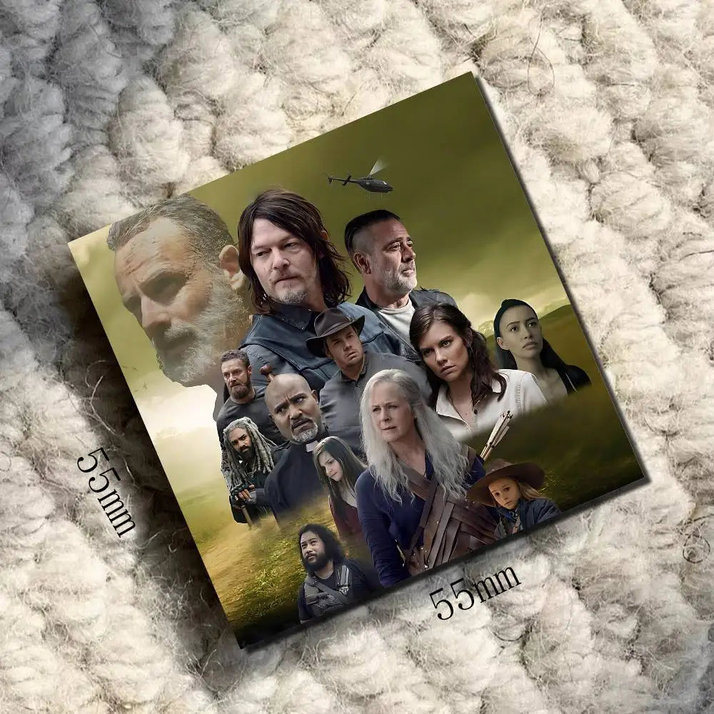 Movie The-Walking-Dead Fridge Magnets Pattern Refrigerator Magnet Personalized Refrigerator Magnet High-end Refrigerator Magnet