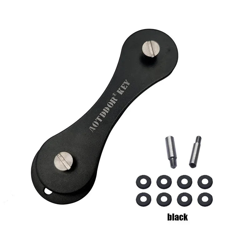 Key Organizer Holder Door Key Pocket Organization Tool Key Clip with Pocket Clip 3 Sets Screw