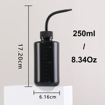 250ml Bulk Squeeze Water Squirt Bottles for Liquids with Narrow Mouth & Scale for Rinse Bottle Watering Tools, Plant Irrigation