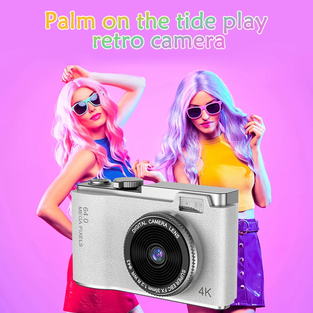 Digital Camera Autofocus Camera for Kid Camcorder with 8x Zoom Compact Cameras 1080P Cameras for Beginner Photography