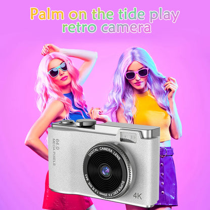 Digital Camera Autofocus Camera for Kid Camcorder with 8x Zoom Compact Cameras 1080P Cameras for Beginner Photography