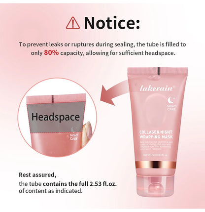 Skincare Koreans Originales Deep Collagen Mask Peel Off Mask Facial mask soluble collagen hydration tightening Night cream skin