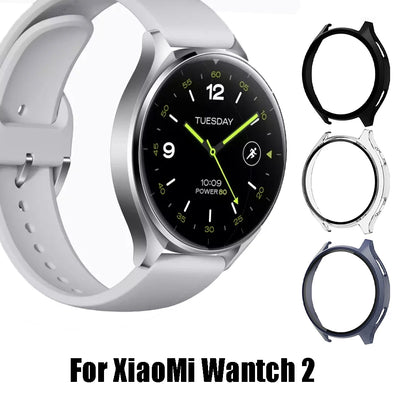 Screen Protector case Compatible with Xiaomi Watch 2 Smartwatch, All-Around Cover Screen Protectors Intended.