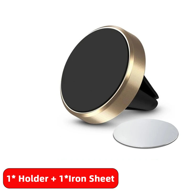 Universal Magnetic Car Phone Holder Stand in Car for All phone for iPhone Xiaomi Magnet Air Vent Mount Mobile Phone Support GPS